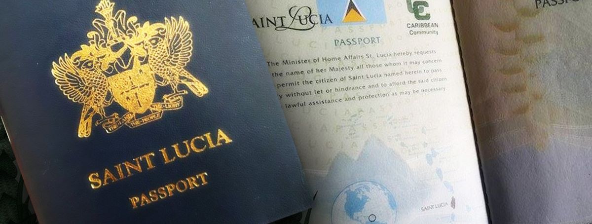 st lucia citizenship passport